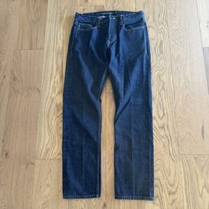 Vtg Converse Chuckin Slim Jeans Men Size 34 Blue Denim Selvedge Button Fly Y2K